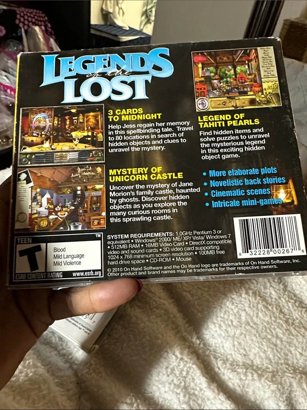 Safe Cracker & Legends Lost PC Game Bundle -used